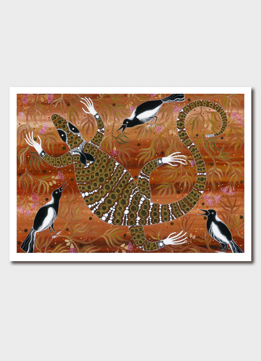 Attack of the Magpies Print - Melanie Hava