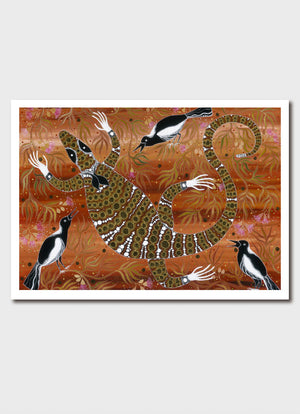 Attack of the Magpies Print - Melanie Hava