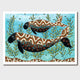 Dugong and Calf Print - Melanie Hava