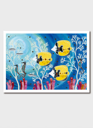Butterfly Fishes Print - Melanie Hava