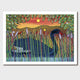 Gnibi in the Reeds Print - Oral James Roberts