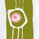 Bengerang Tea Towel - Green and Pink