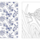 Butterflies Bees & Dragonflies Colouring Book