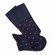 Dotty Long Socks Midnight