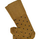 Dotty Long Socks Mustard