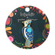 Boisterous Blue Jay Enamel Pin