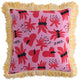 Our Sunburnt Country Woven Cushion - Jenny Kee