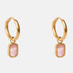 Arinna Earrings Watermelon Quartz