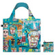 Jean Michel Basquiat Skull LOQI Shopping Bag