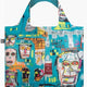 Jean Michel Basquiat Skull LOQI Shopping Bag
