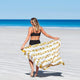 Beach Towel Sunflower Solstice Flower Power