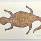 Chameleons Acrylic on Paper - Baiga Art