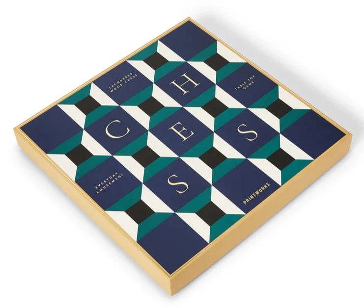 PRINTWORKS Classic Games Chess Lacquered Athena