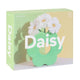 Daisy Vase Green