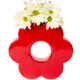 Daisy Vase Red