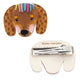 Darcy the Dachshund Hair Clips - 2 Piece Set