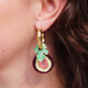Fleur De Fig Hoop Earrings