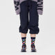 Flower Socks Black