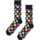 Flower Socks Black