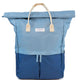 Powder Blue & Navy Backpack - Kind Bag