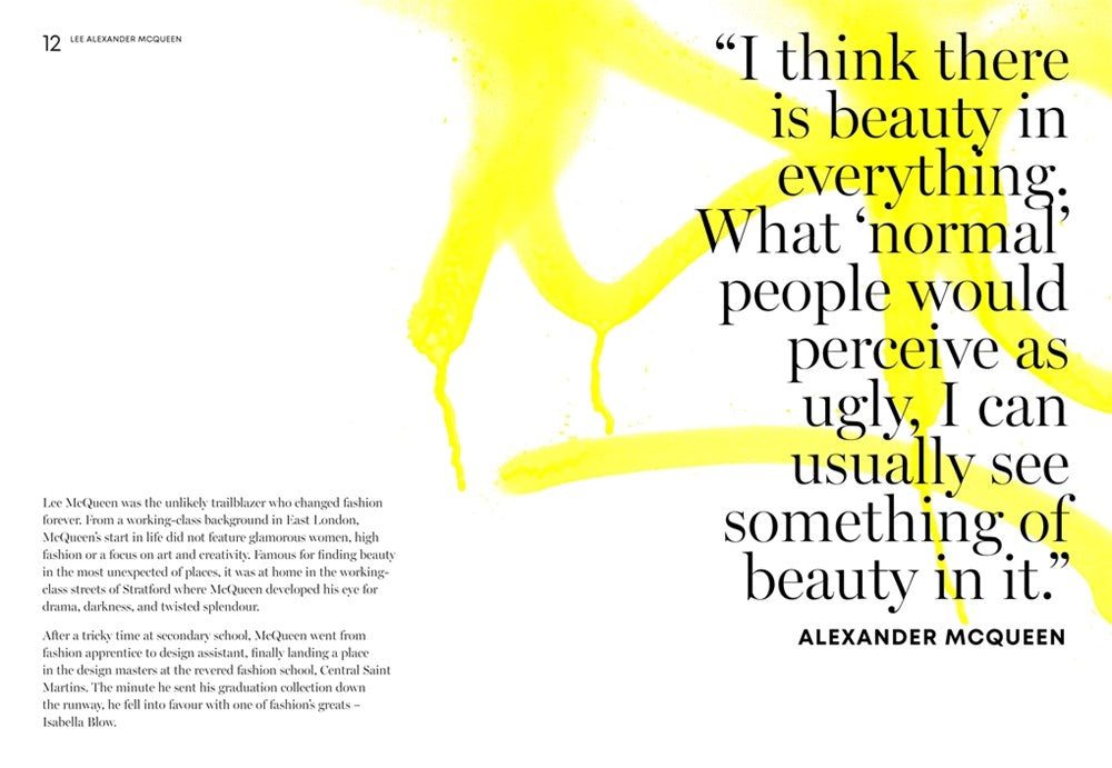 Lee Alexander McQueen: The Illustrated World of a Fashion