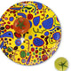 Love Was Infinitely Ceramic Plate - Yayoi Kusama