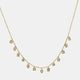 Mohandas Necklace White Zirconium