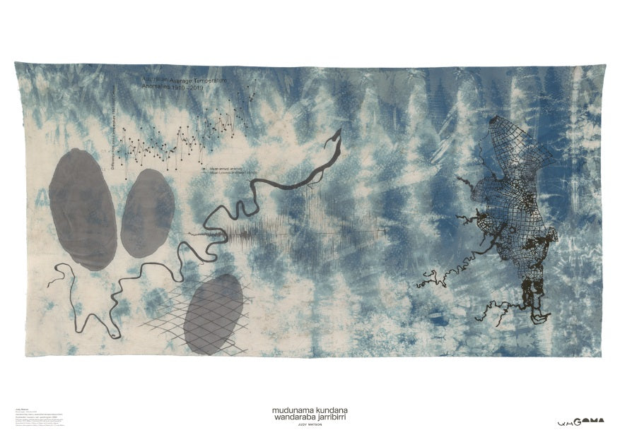 Moreton Bay Rivers Print - Judy Watson