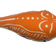 Shovel Nose Shark "Kaigus" Screen Printed Soft Toy Orange