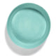 Feast Serving Bowl Medium Azure with Red Stripes