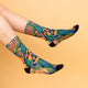 Rainforest Bamboo Crew Socks
