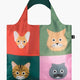 Stephen Cheetham Cats LOQI Shopping Bag