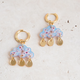 Sun Shower Hoop Earrings