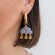 Sun Shower Hoop Earrings