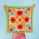 Tropical Garden Silk/Cotton Scarf