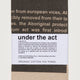 Under the Act Tea Towel - Judy Watson