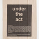 Under the Act Tea Towel - Judy Watson