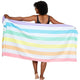 Beach Towel Unicorn Waves Summer