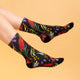Wildflowers Bamboo Crew Socks