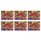 Puli Puli Graphite Placemat Set of 6