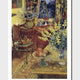Yellow Lupins in Interior Medium Print - Margaret Olley