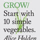 Do Grow: Start with Simple Vegetables