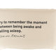 Remembering Pillow Case - Marina Abramovic