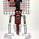 Untitled (figure and grid) Jigsaw Puzzle - Gordon Bennett