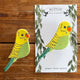 Ceramic Green Budgie
