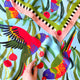 Lorikeet Silk Scarf