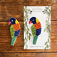 Ceramic Rainbow Lorikeet