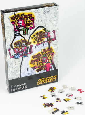 Reverb (Red necks) Jigsaw Puzzle - Gordon Bennett