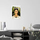 Self-Portrait Thorn Necklace & Hummingbird Medium Print - Frida Kahlo