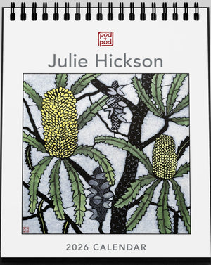 Julie Hickson Desk Calendar 2026